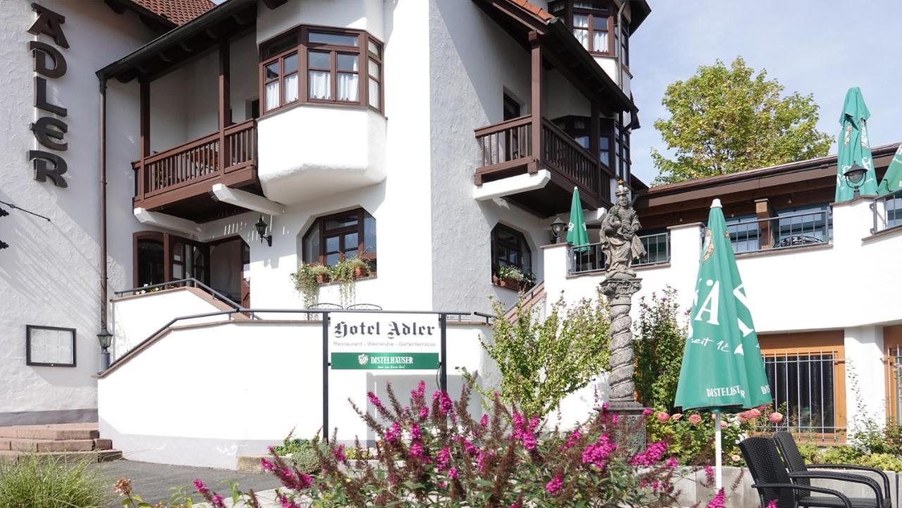 Hotel Adler Lauda-Königshofen Exteriör bild